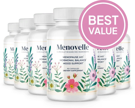 Menovelle 6 bottles best value with 3 free bonuses